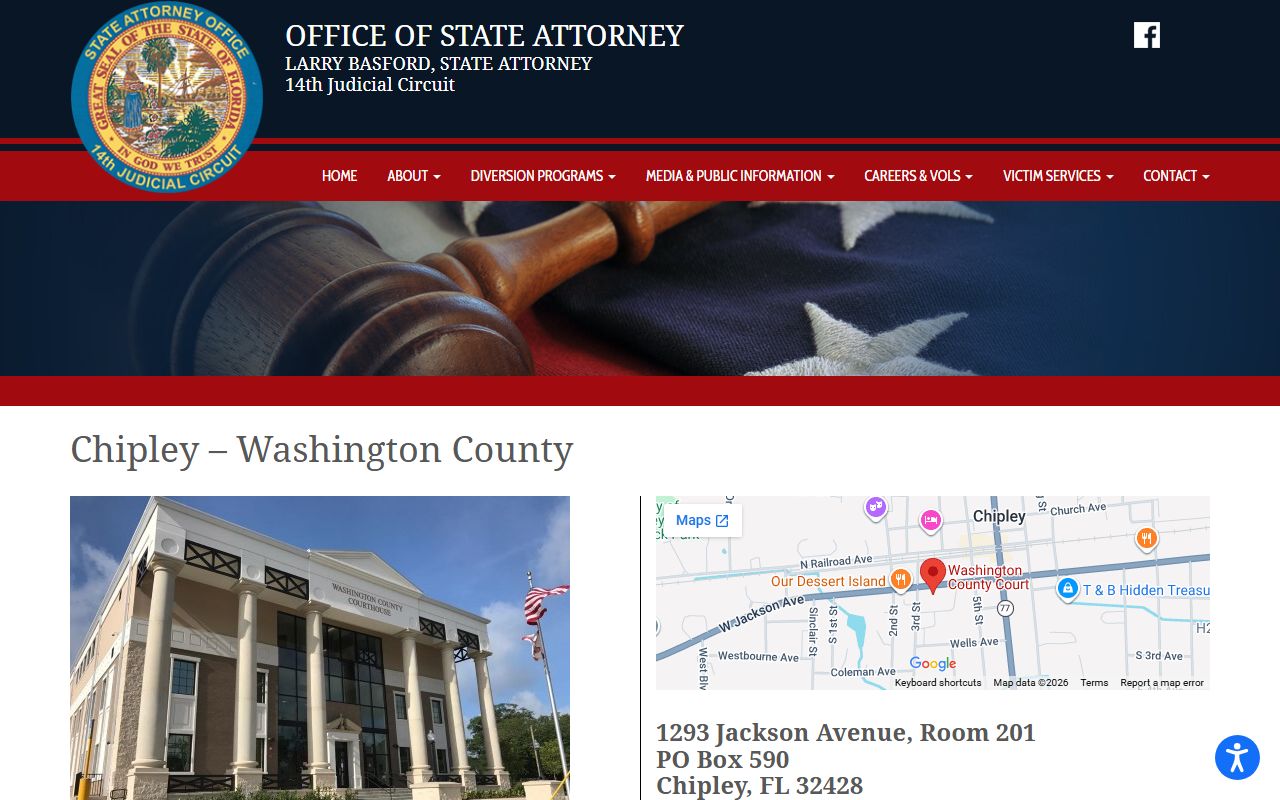 Washington County State Attorney office page for court records after an arrest